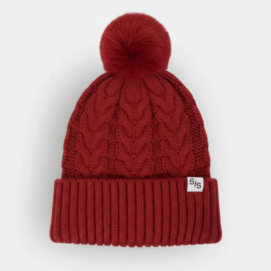 Skinliy Silk Pom | Röd