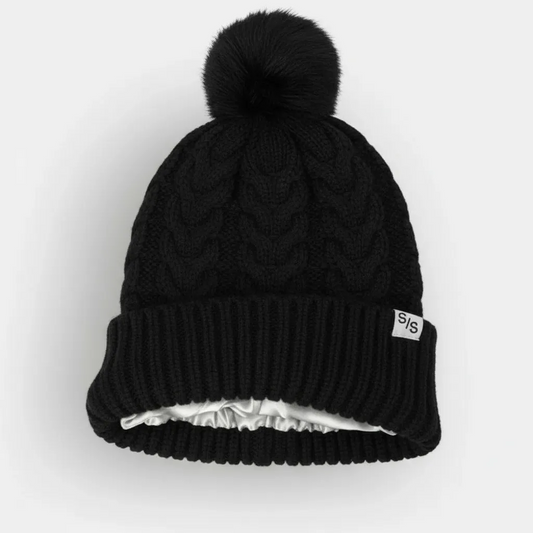 Skinliy Silk Pom | Svart